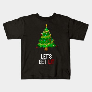 Let's Get Lit Kids T-Shirt